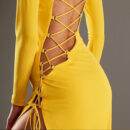 Tossy Black Backless Maxi Party Night Dress Evening Clubwear Sexy Women Elegant High Split Out Dresses Hollow Out Vestidos 2021