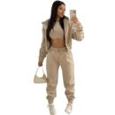 Women’s Hooded Sweatshirt Long Sleeve Sports Casual Suit for Autumn Winter