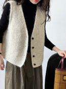 Loose Sleeveless Split-Joint V-Neck Vest Top