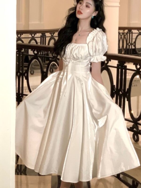 Elegant Evening Party Dress Women 2024 Spring Summer Prom Robe Vestidos Korean A-line Princess Romantic Graduation Dresses New - Image 4